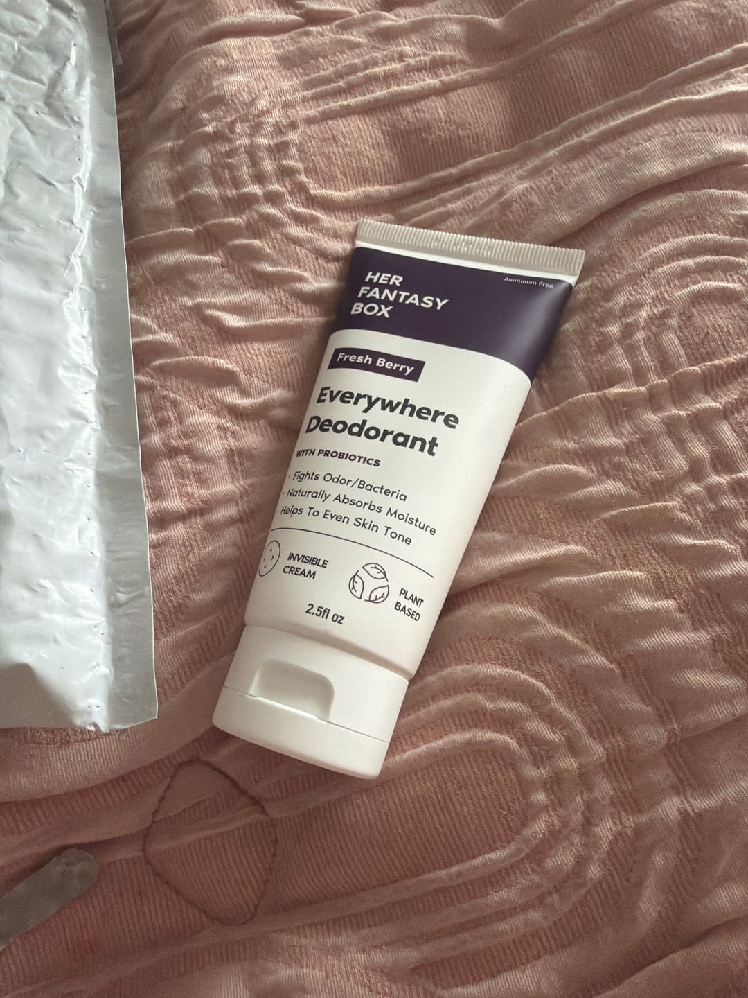 Customer photo review of Everywhere Deodorant (Berry) - Long Lasting Odor Block