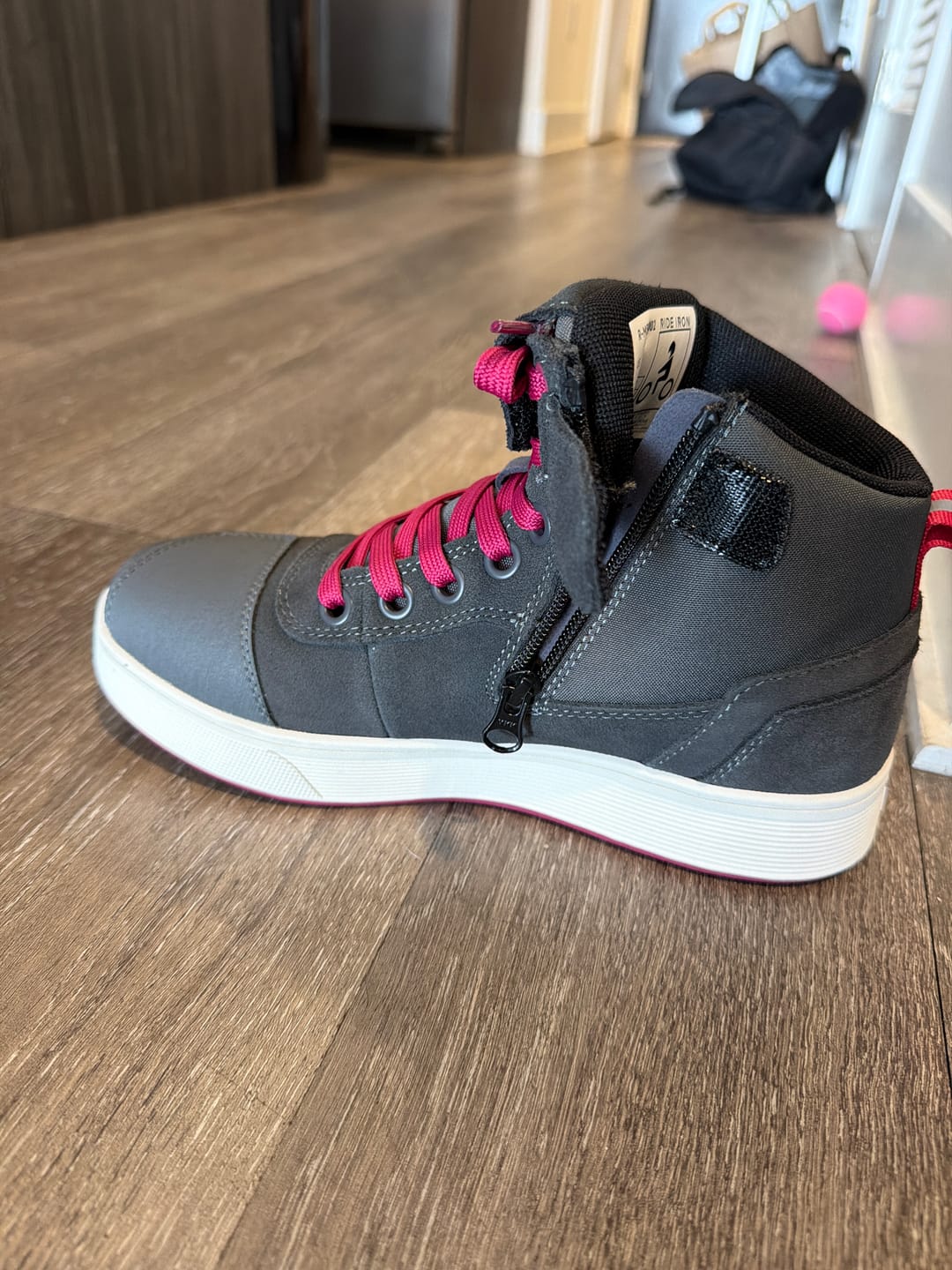 Customer photo review of RIDEIRON Street Height Increasing Motorcycle Riding Shoes | MS6002