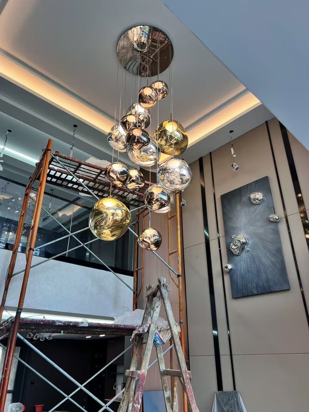 Customer photo review of Tambora Lava Pendant Light(Plus)