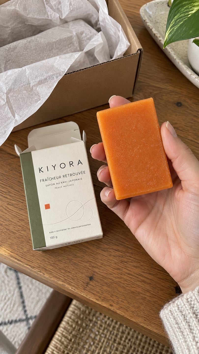 Customer photo review of Savon anti-odeur au kaki japonais