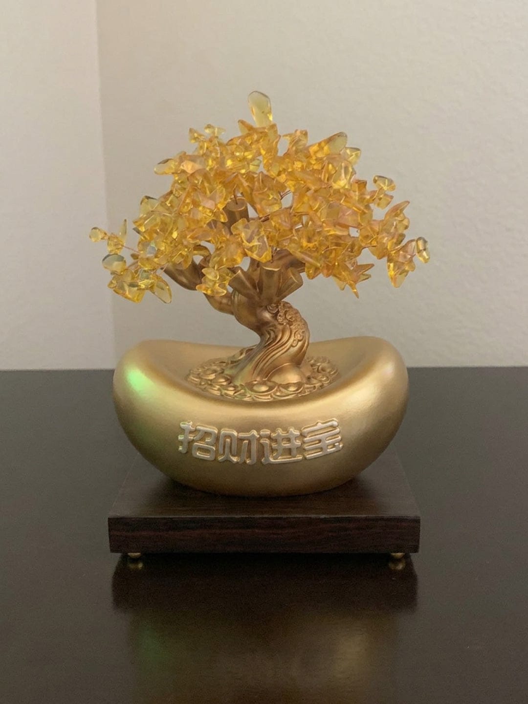 Customer photo review of The Citrine Fortune Tree