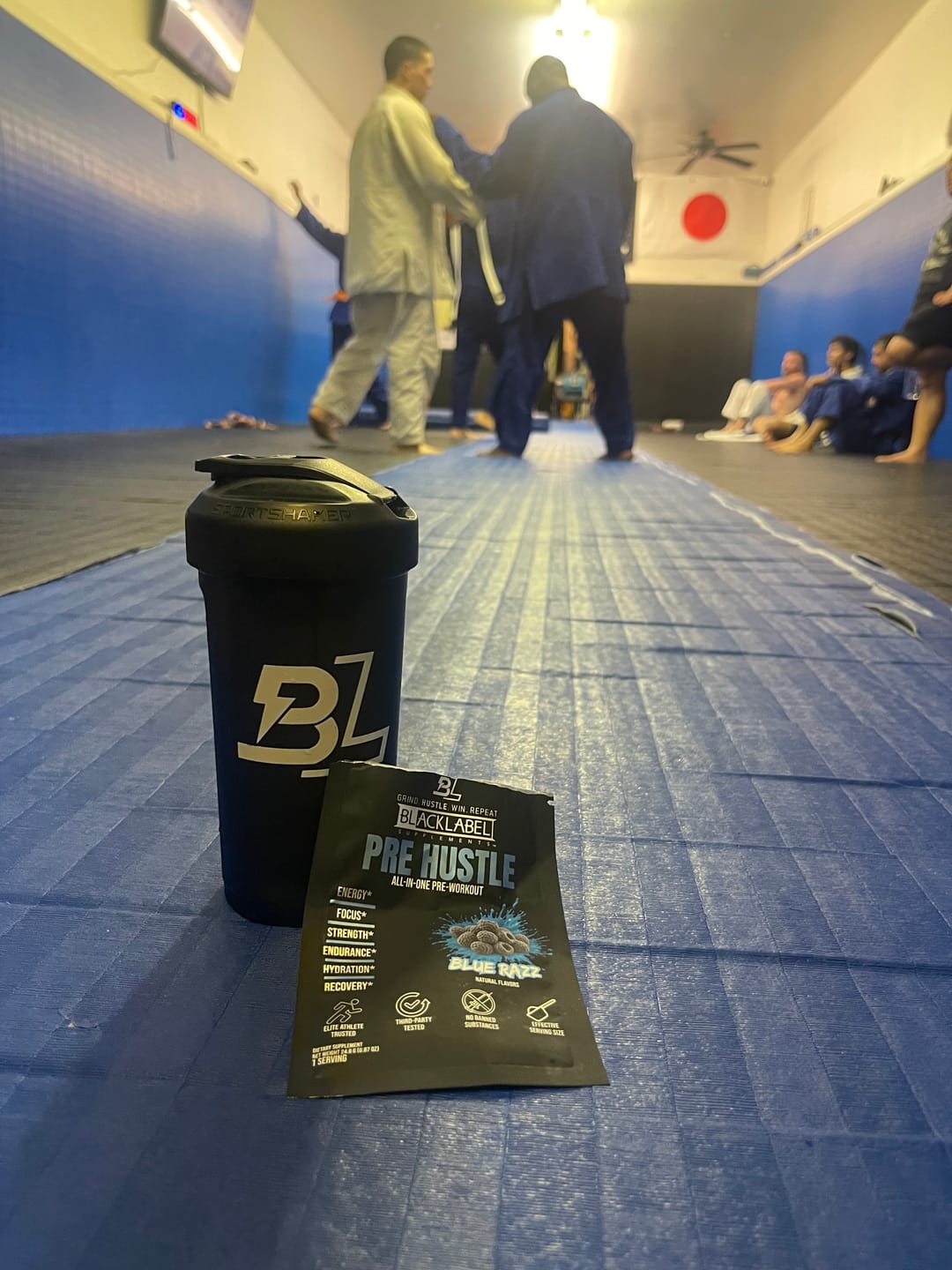 Customer photo review of PRE WORKOUT SAMPLES + SHAKER