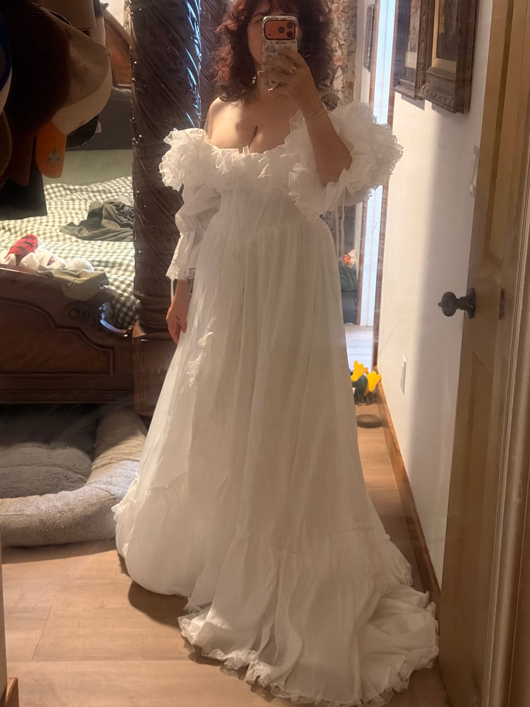 Customer photo review of Milena Maxi Dress