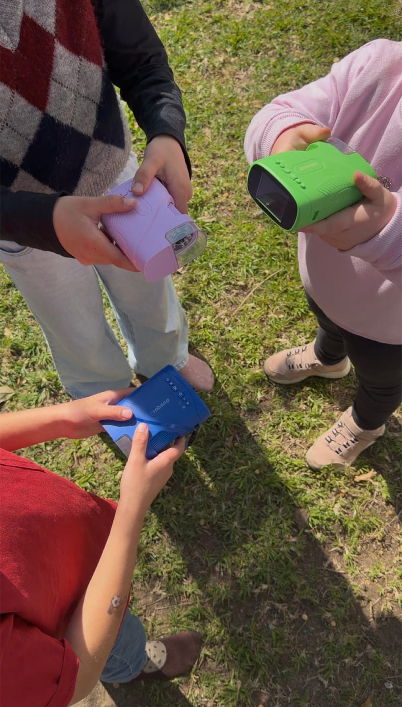 Customer photo review of Rabano Entdecker Mikroskop für Kinder - Lila
