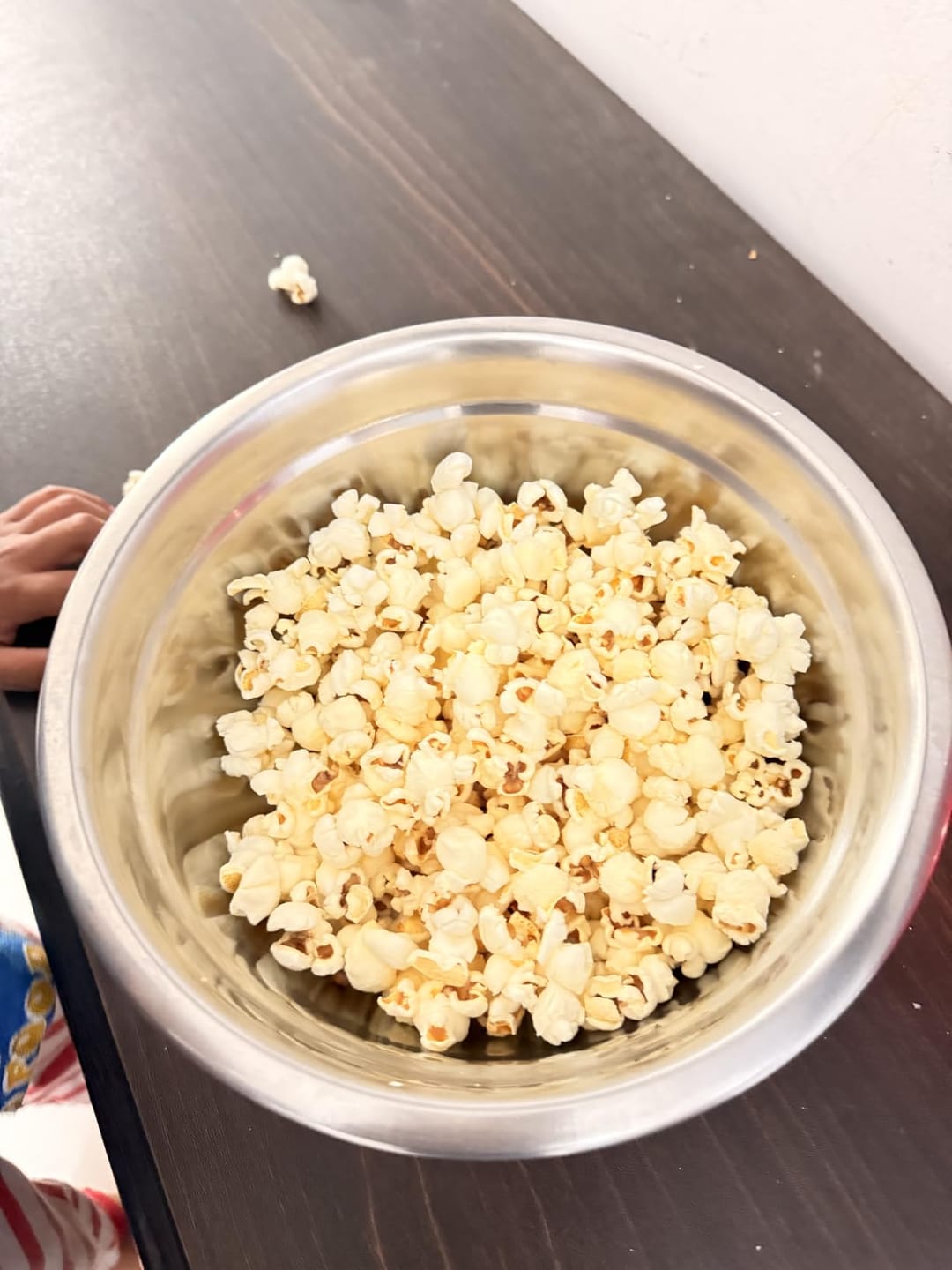 Customer photo review of Oil-Free Popcorn Maker Machine