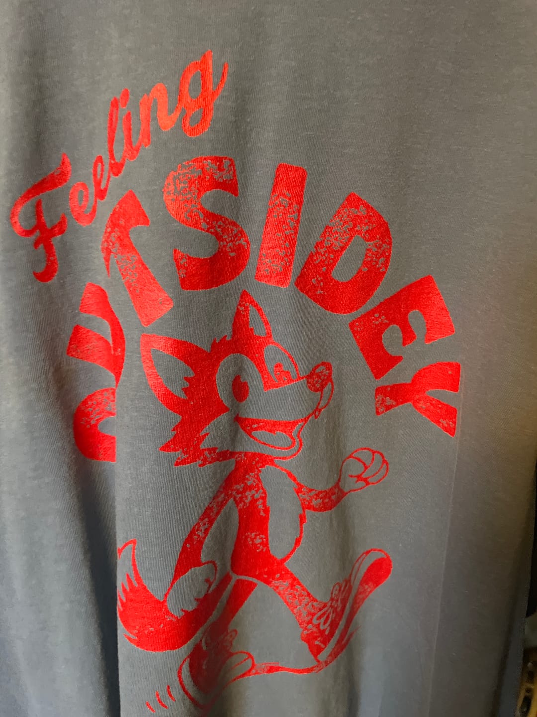 Customer photo review of Feeling Outsidey Tshirt