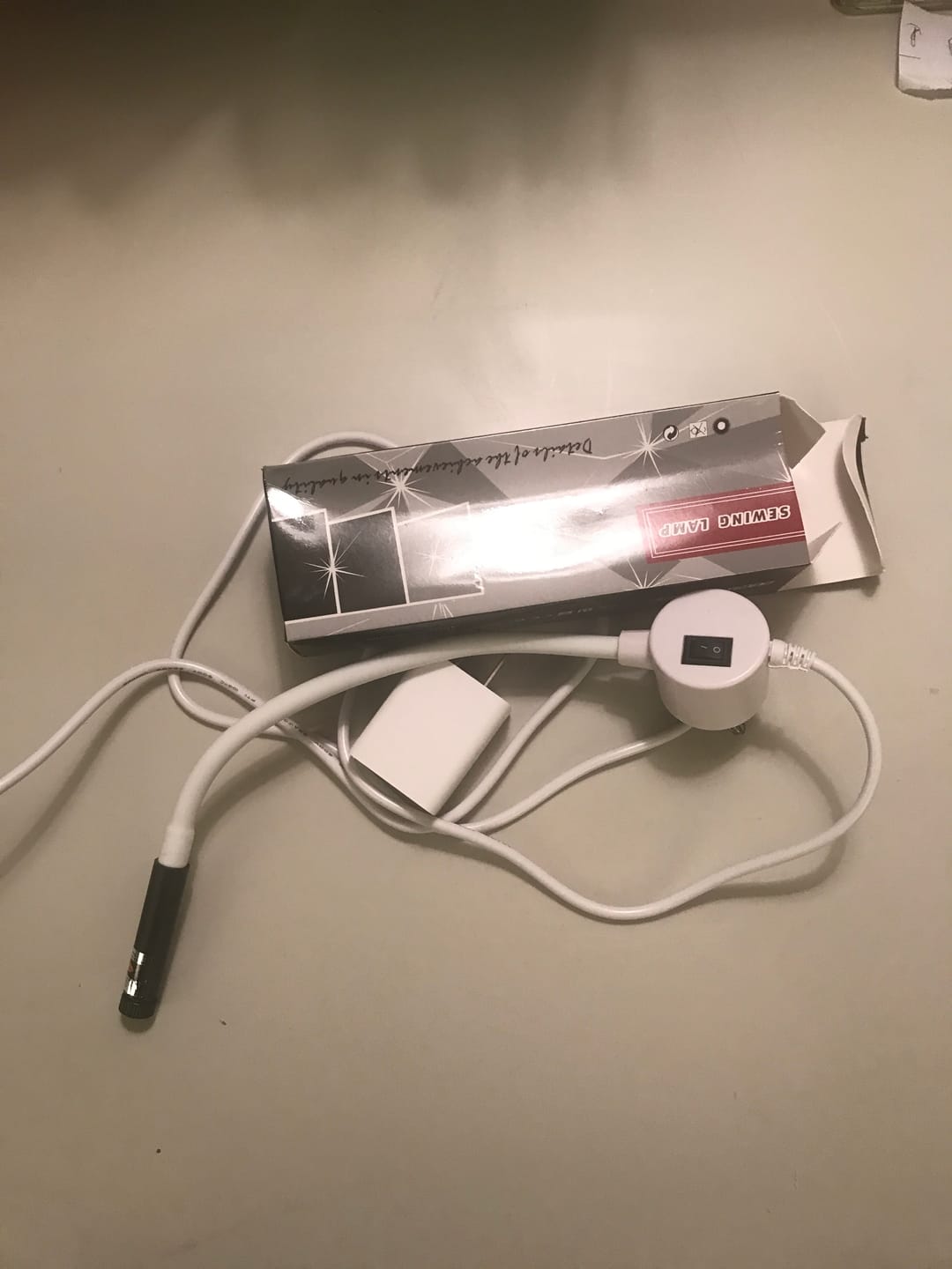 Customer photo review of Sew Creative Flexible Light #SCFL