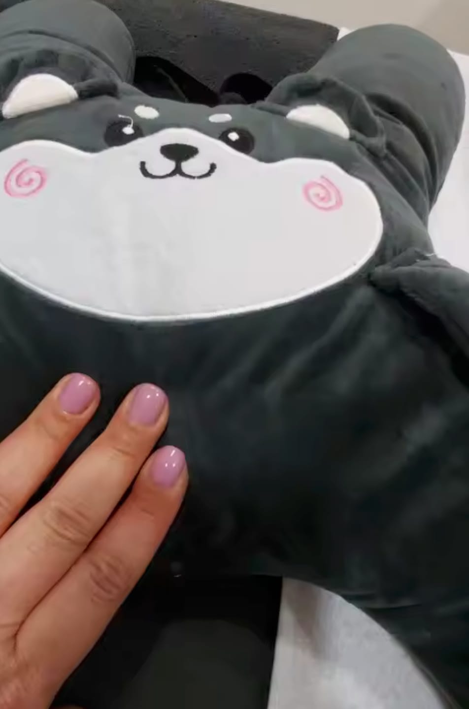 Customer photo review of CuddleRest — Kids Travel Cuddle Buddy