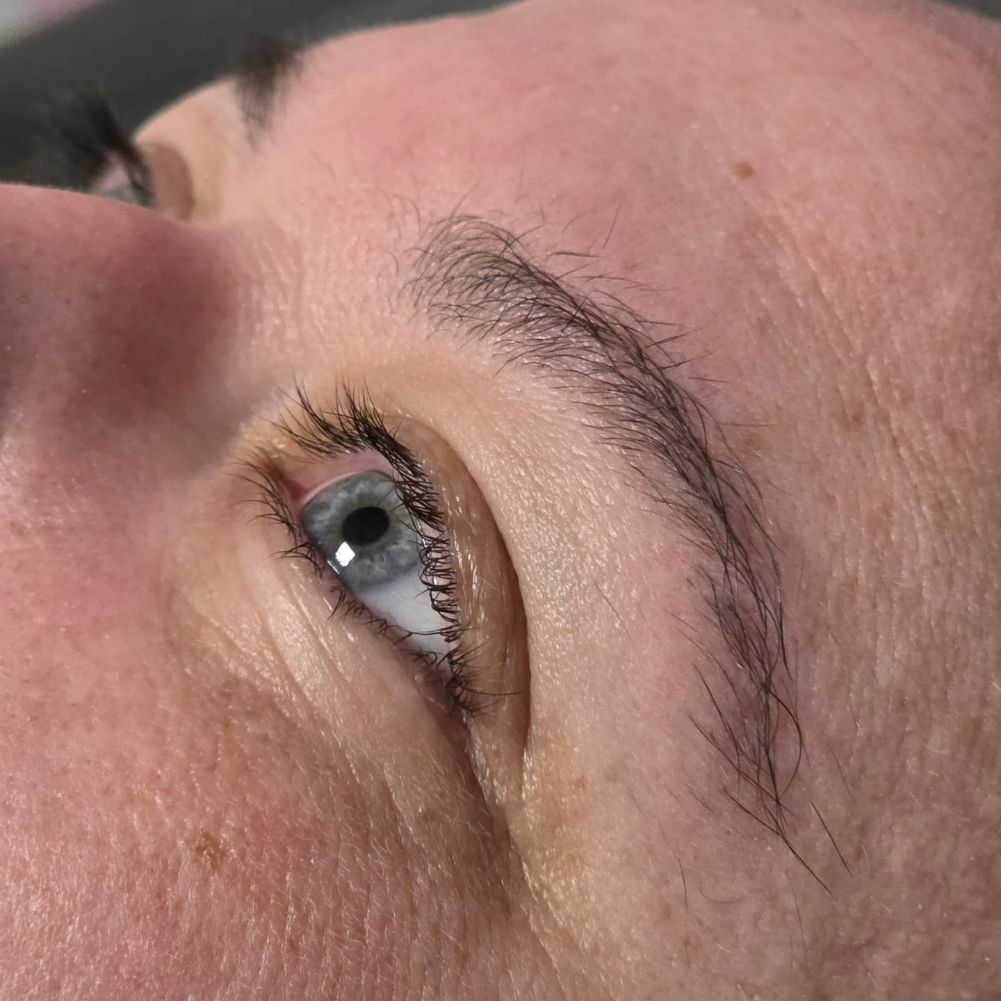 Customer photo review of Pure Care Lash & Brow Lift Pack