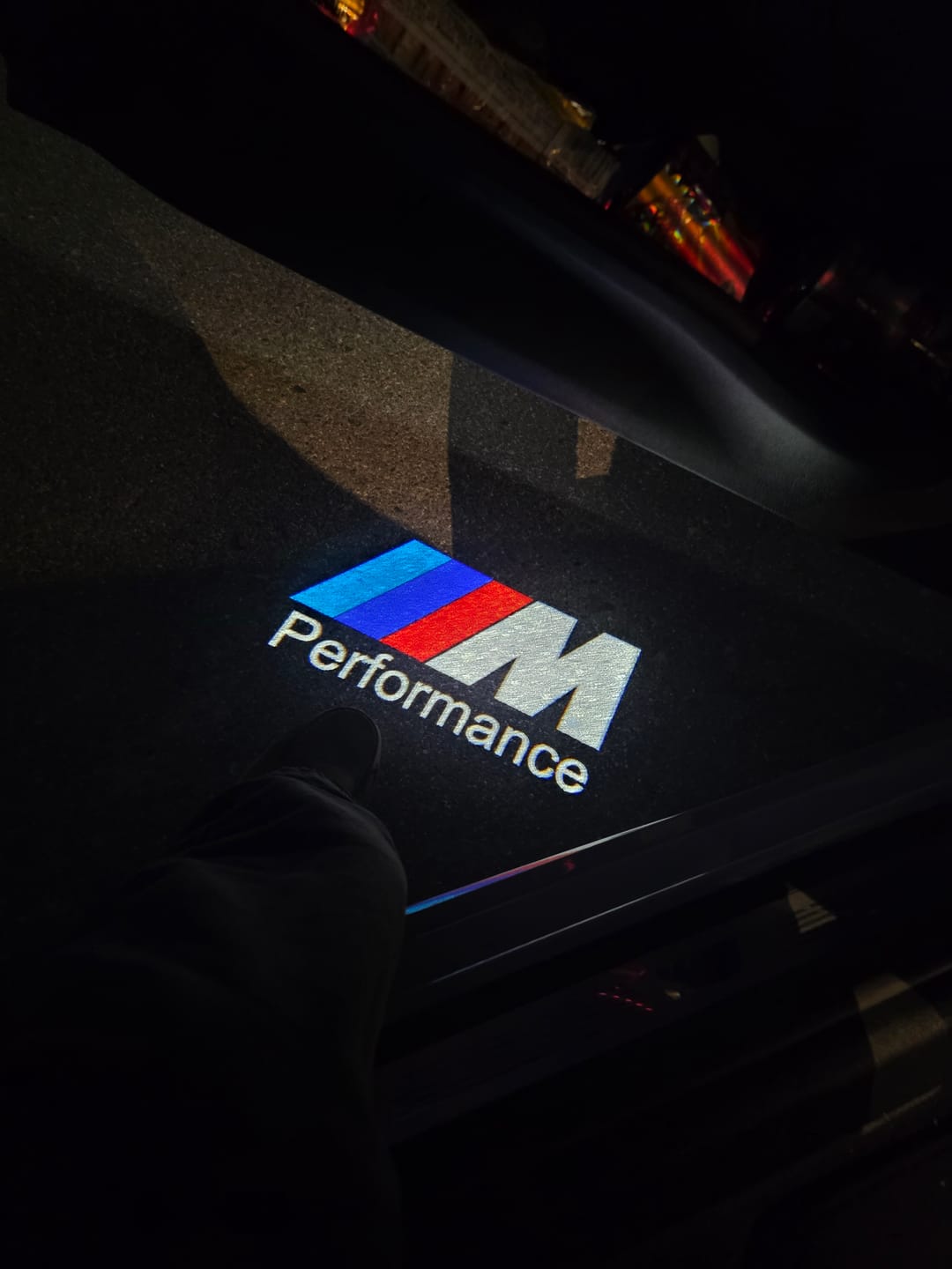 Customer photo review of BMW G SERIES DOOR LIGHTS