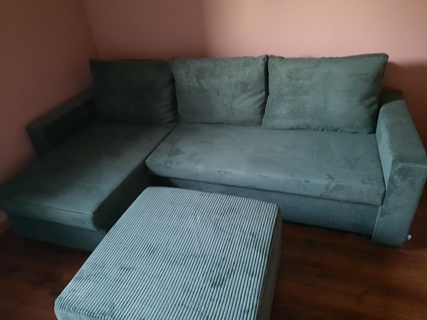 Customer photo review of Pufa NEO 70x70 sztruks