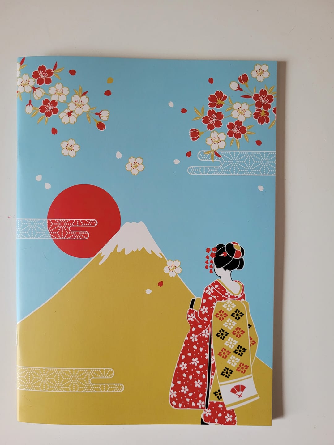 Customer photo review of Japans Notitieboek – Maiko & Mount Fuji