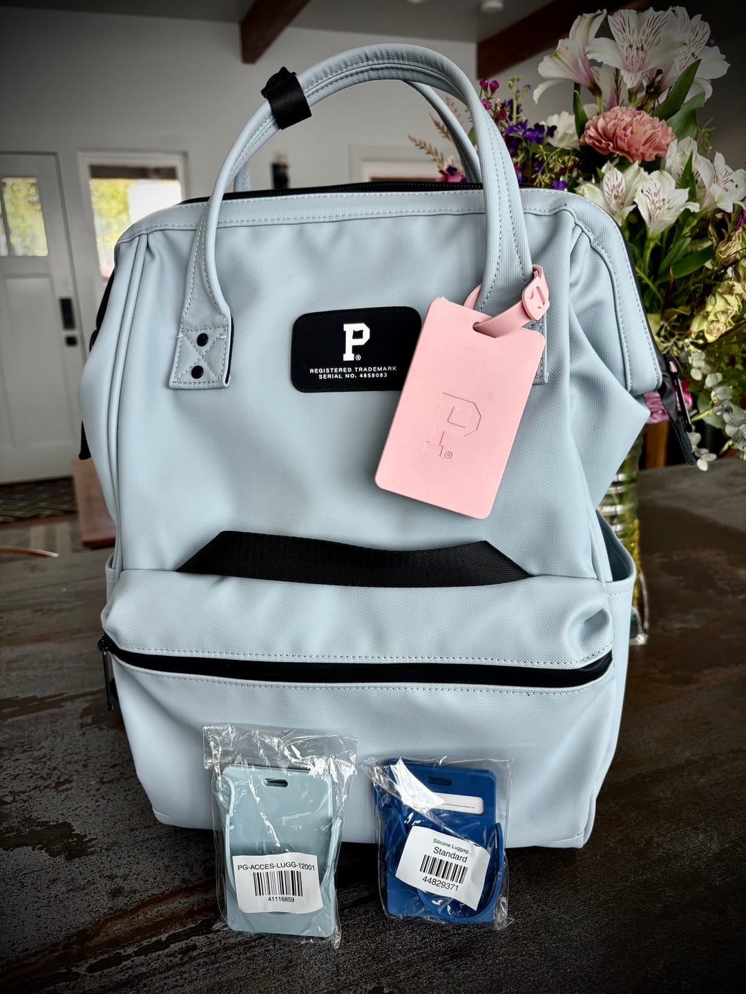 Customer photo review of Silicone Luggage Tag - Standard