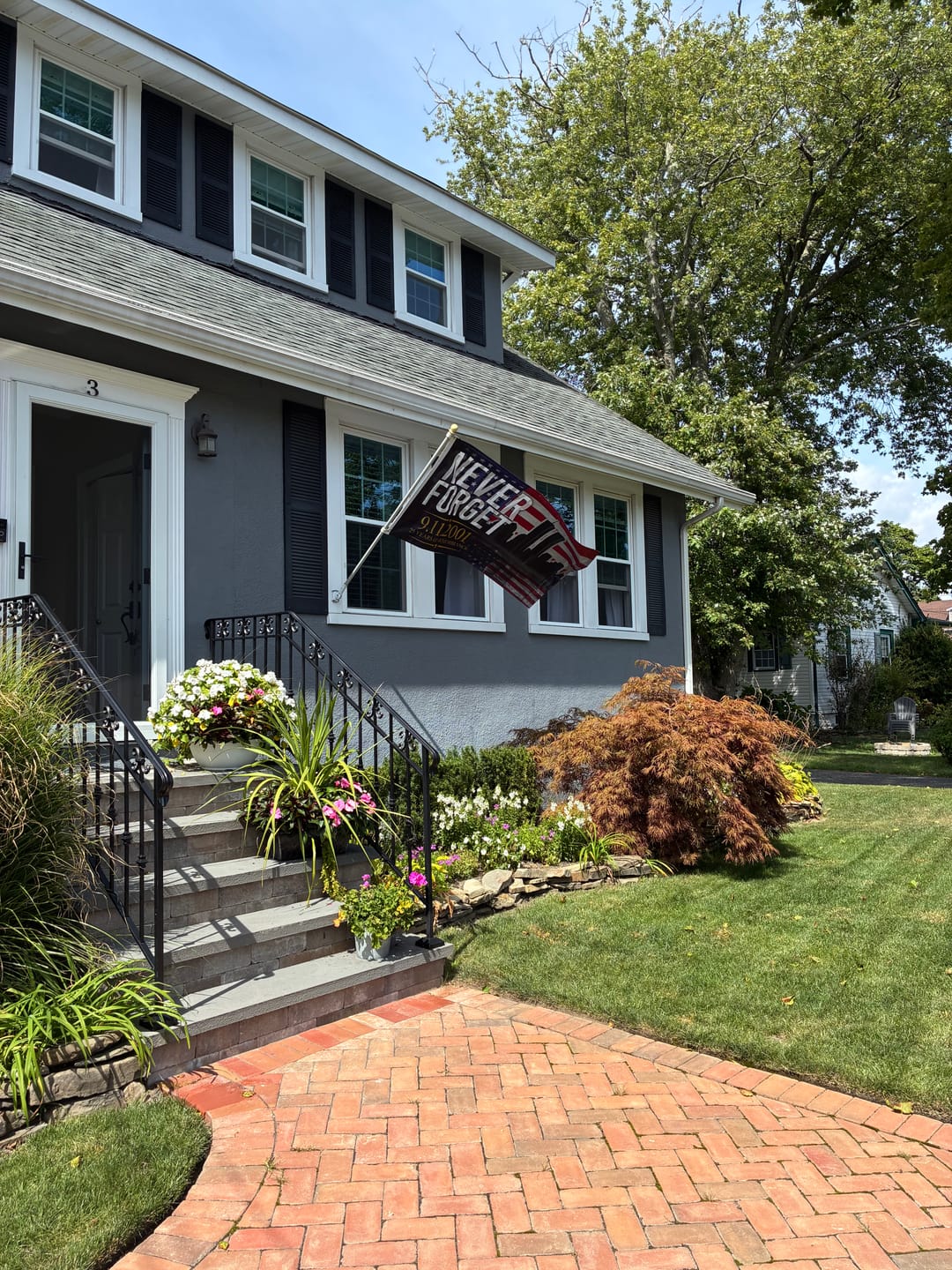 Customer photo review of Never Forget 9.11.2001 Flag