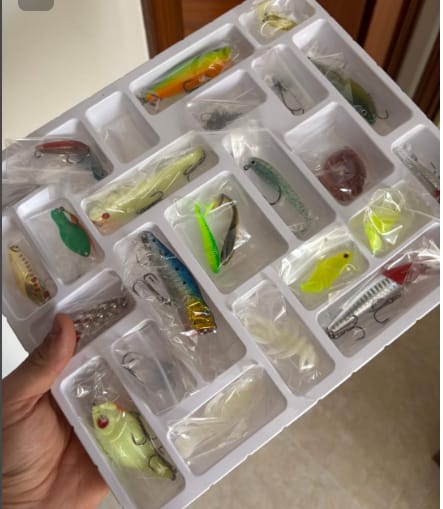 Customer photo review of Calendario de Adviento de Pesca