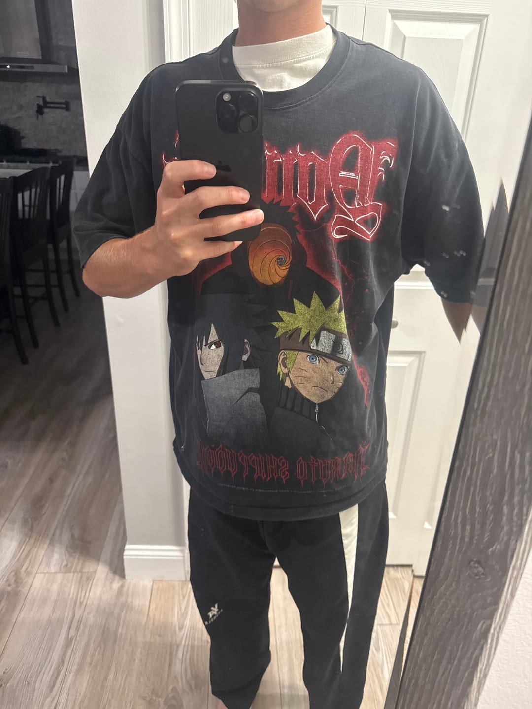 Customer photo review of 4319 - Naruto Artwork Tees