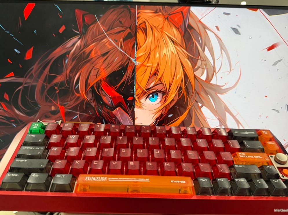 Customer photo review of Centauri60 Asuka Edition  HE Gaming Keyboard