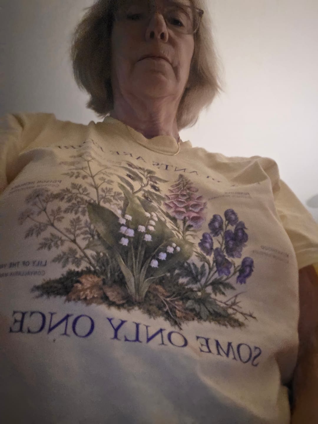 Customer photo review of All Plants Are Edible T-Shirt