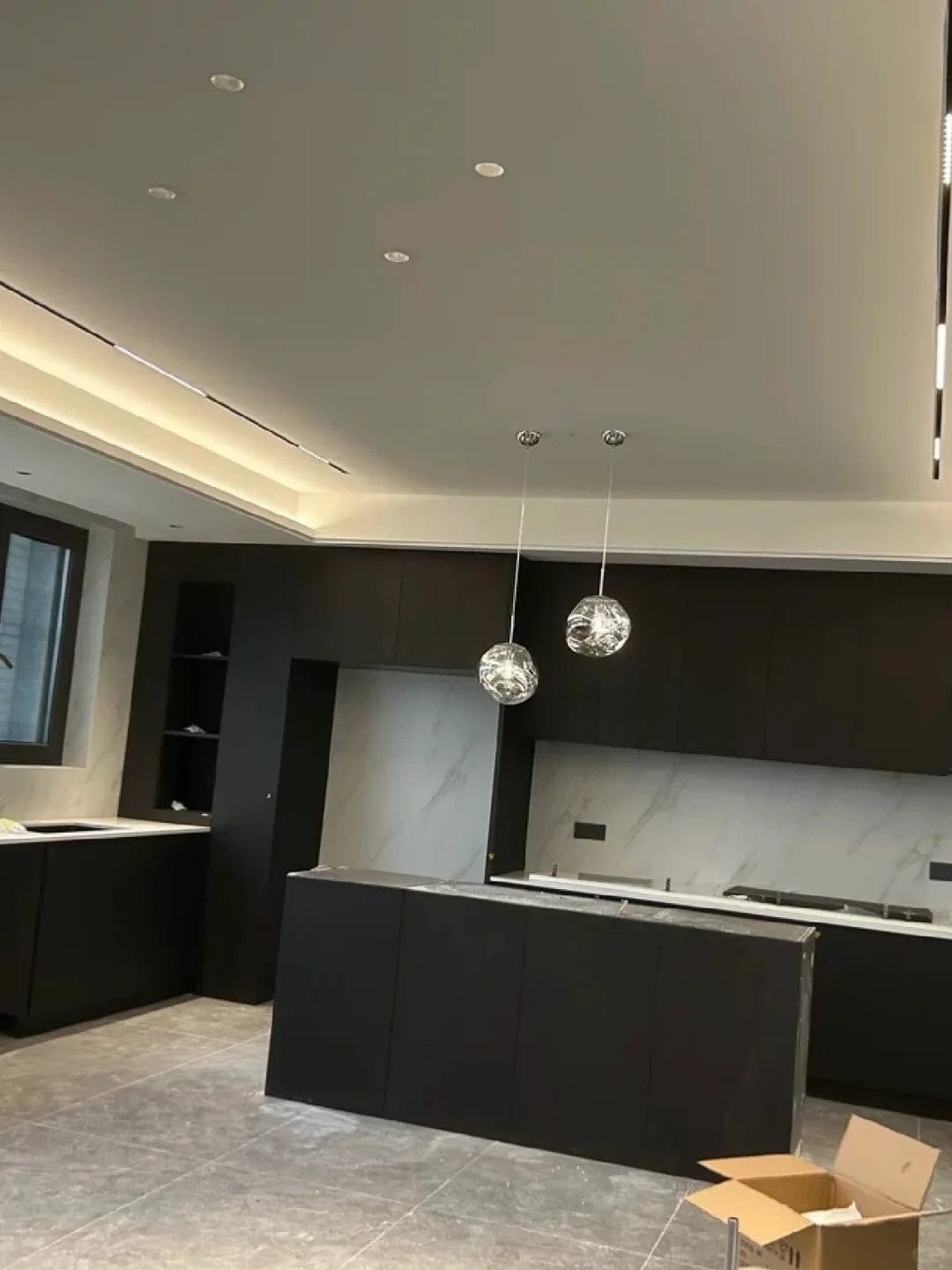 Customer photo review of Tambora Lava Pendant Light, Bulb Version