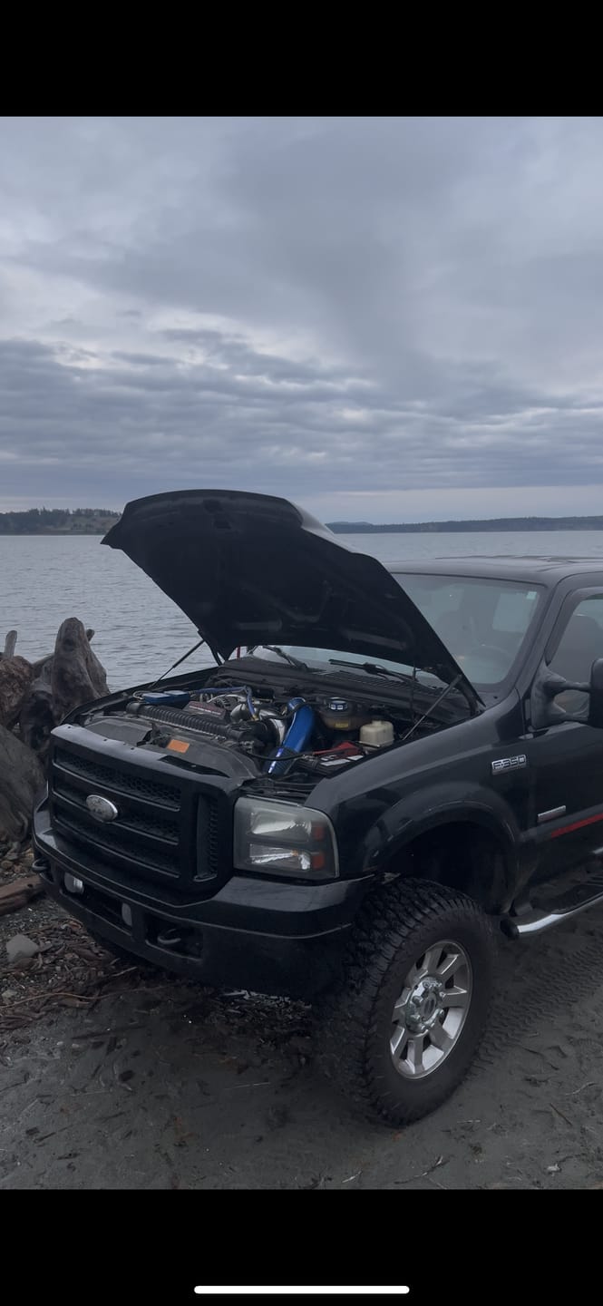 Customer photo review of 2003-2007 Powerstroke KC Intercooler Pipe Kit (301097)