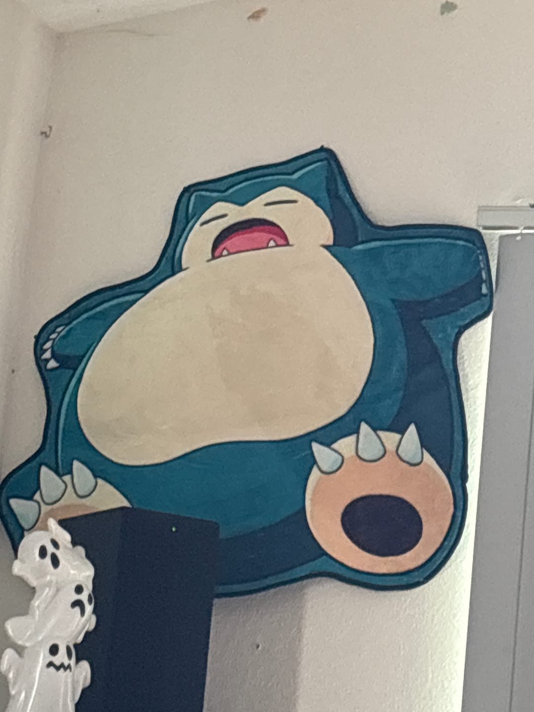 Customer photo review of Snorlax Rug