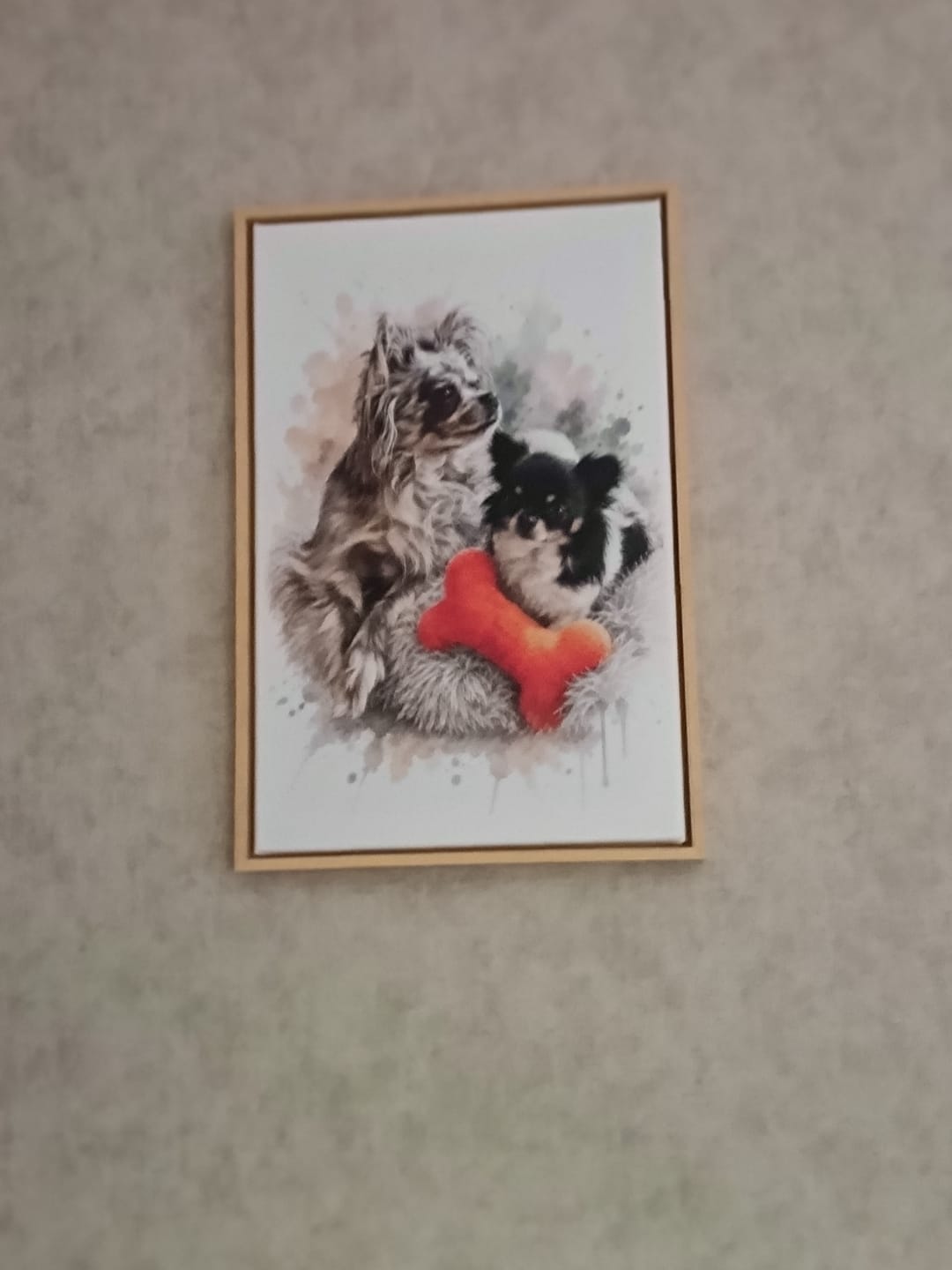 Customer photo review of Ton animal de compagnie en œuvre d’art – avec aperçu en direct, en poster ou sur toile.