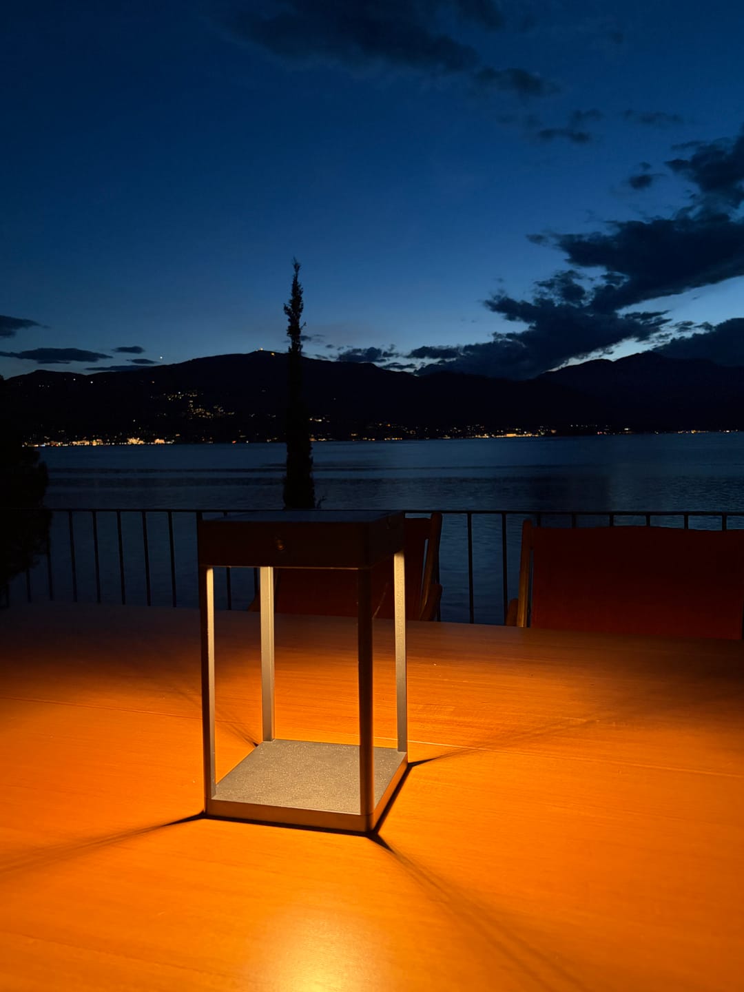 Customer photo review of Luxury Metal Solar Lantern
