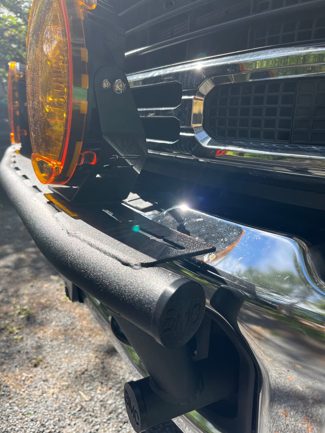 Customer photo review of 2017-2026 Superduty Alpha Bar Light Mount (100133)
