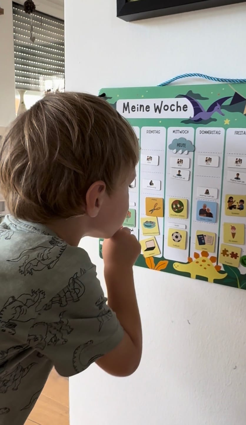 Customer photo review of Wochenplaner für Kinder Natur