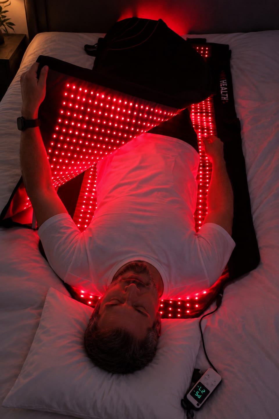Customer photo review of LumyHealth Multi-Spectrum Red Light Therapy Bag