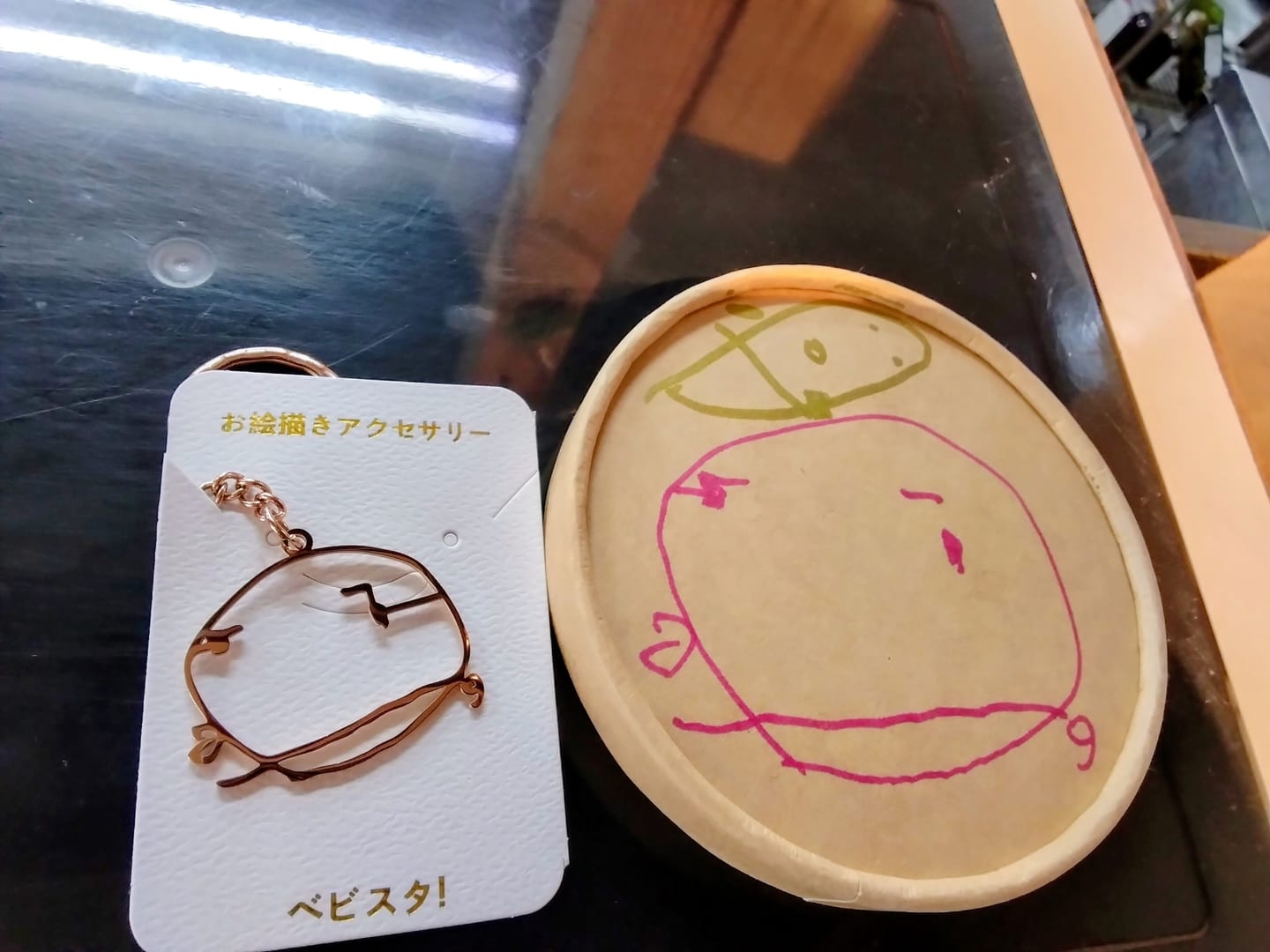 Customer photo review of 【期間限定販売4/29〜5/10】お絵描きが素敵なアクセサリーに大変身♪お絵描きアクセサリー