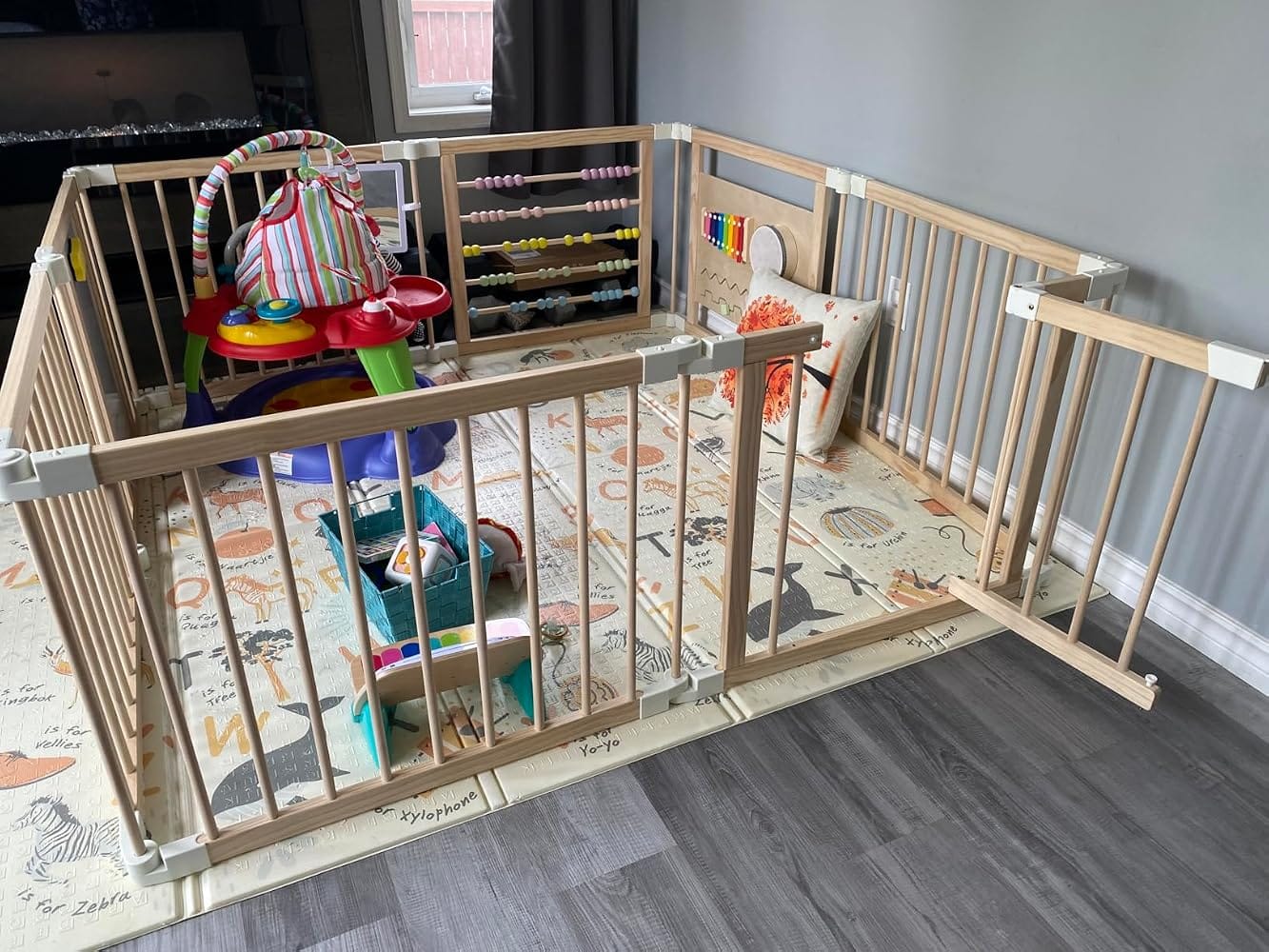 Customer photo review of Little Explorer Playpen