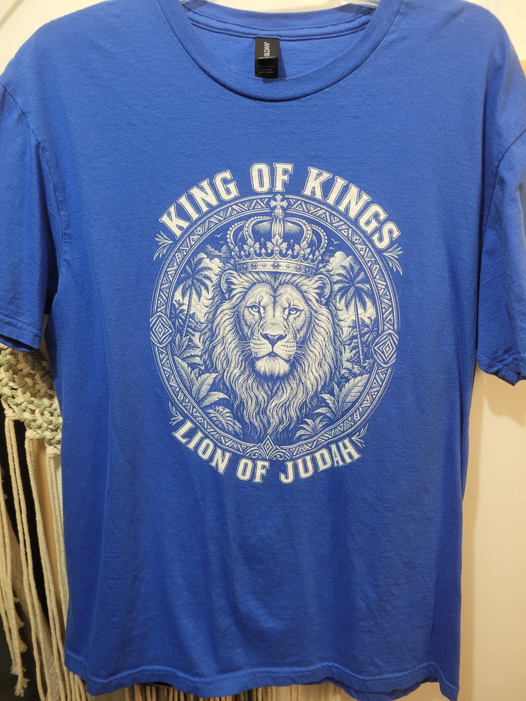 Customer photo review of King Of Kings Lion Of Judah T-Shirt