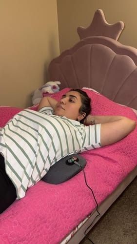 Customer photo review of ORTHEVIA OrthoVital™ Pro 3-in-1 Back Massager