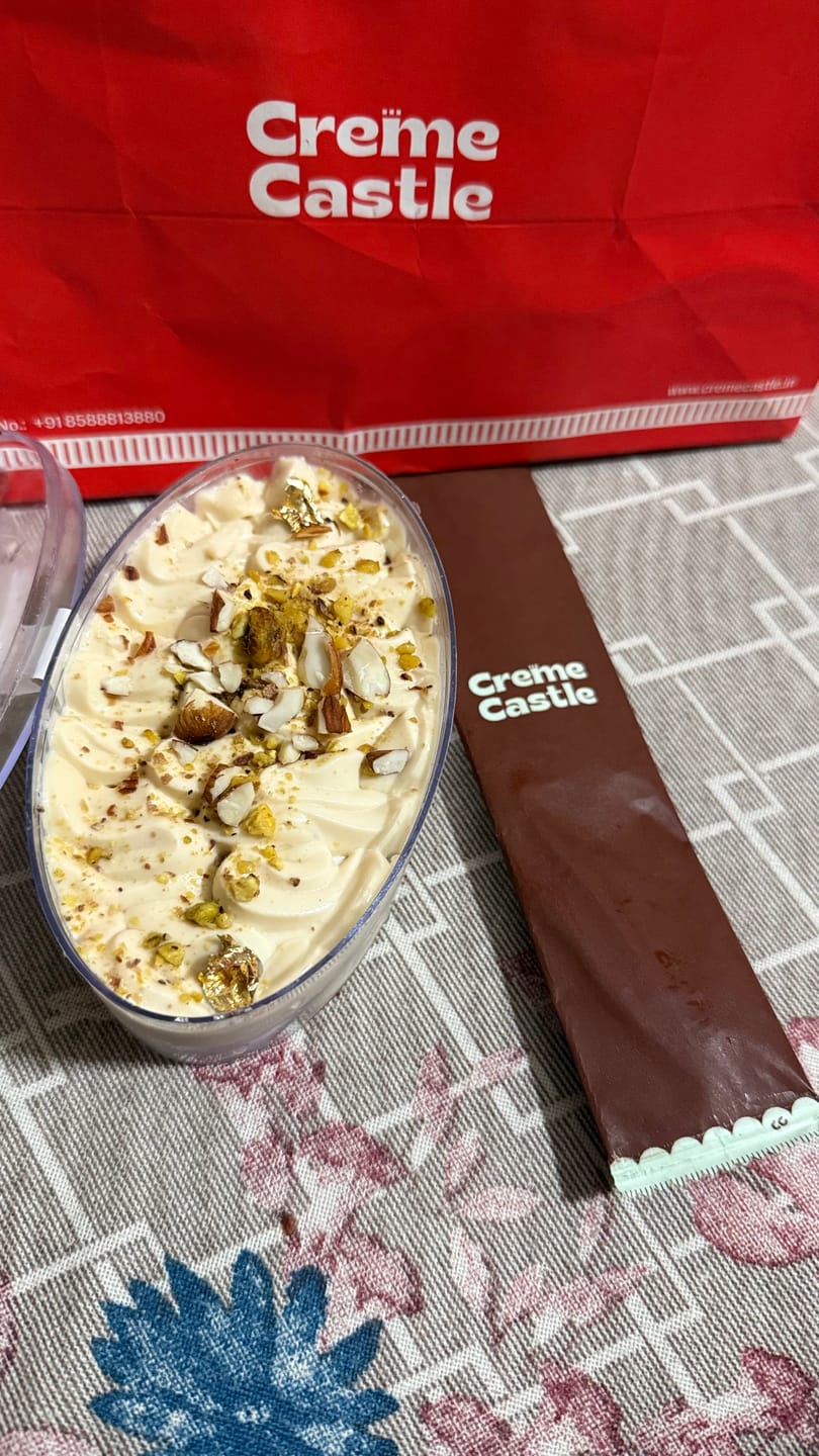 Customer photo review of Malayi Kulfi Tres Leches [2 Pcs]