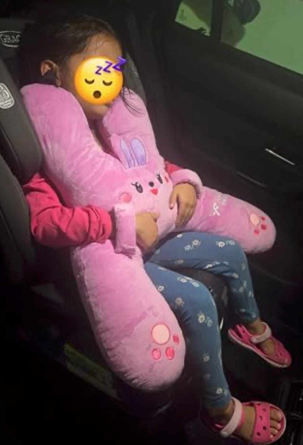 Customer photo review of CuddleRest — Kids Travel Cuddle Buddy