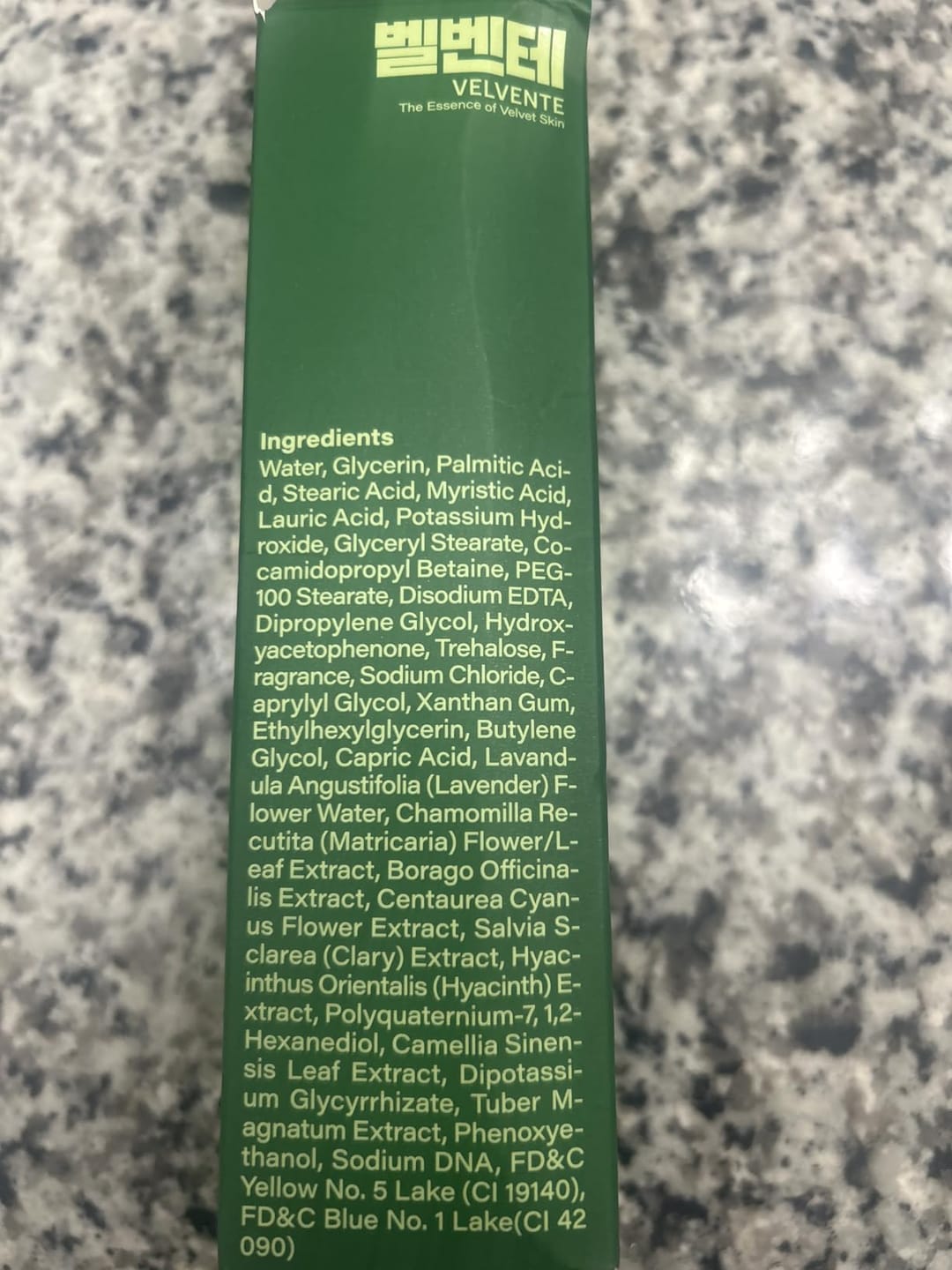 Customer photo review of Foam Cleanser