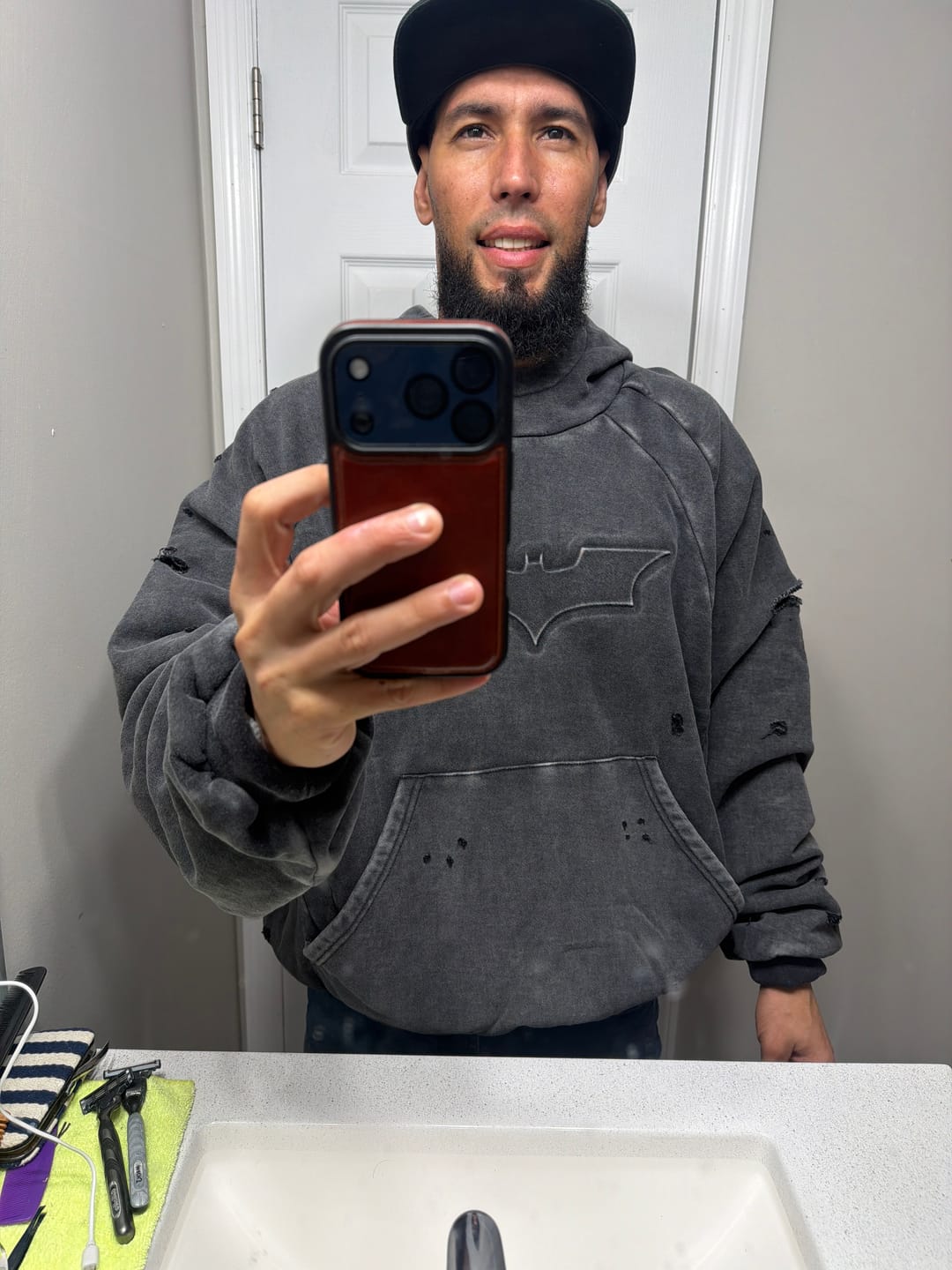 Customer photo review of 5218 - Batman Street Hoodies