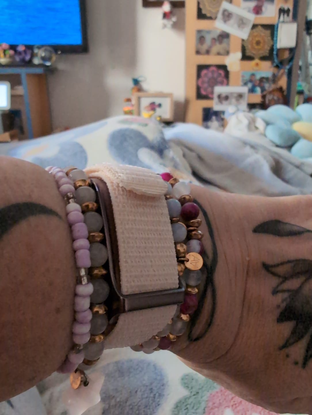 Customer photo review of +1 Bracelet Sport inclus (couleur de votre bracelet)