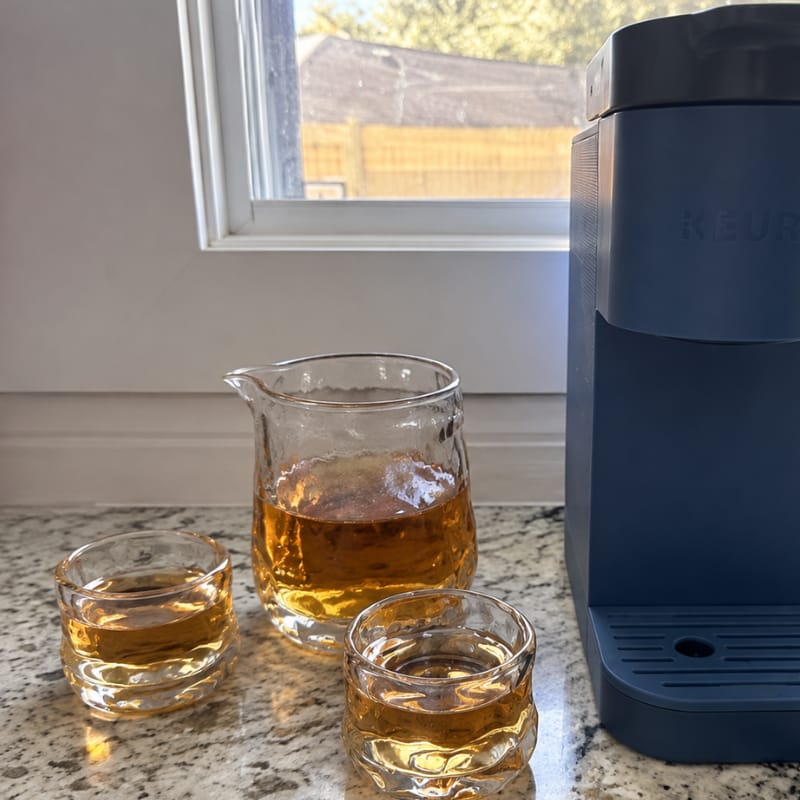 Customer photo review of Rinzu Series Glass Teacup
