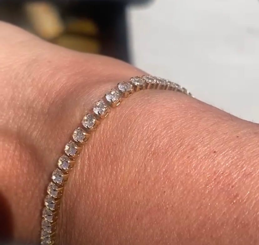 Customer photo review of Tennis Bracelet