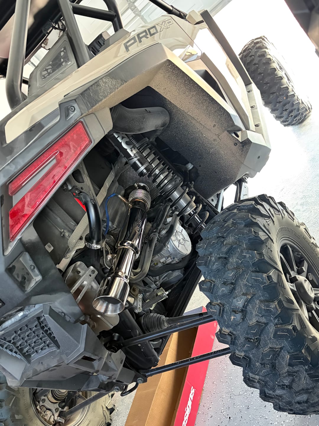 Customer photo review of RPM Turbo RZR Desert Series 3" Full Stainless Exhaust System
