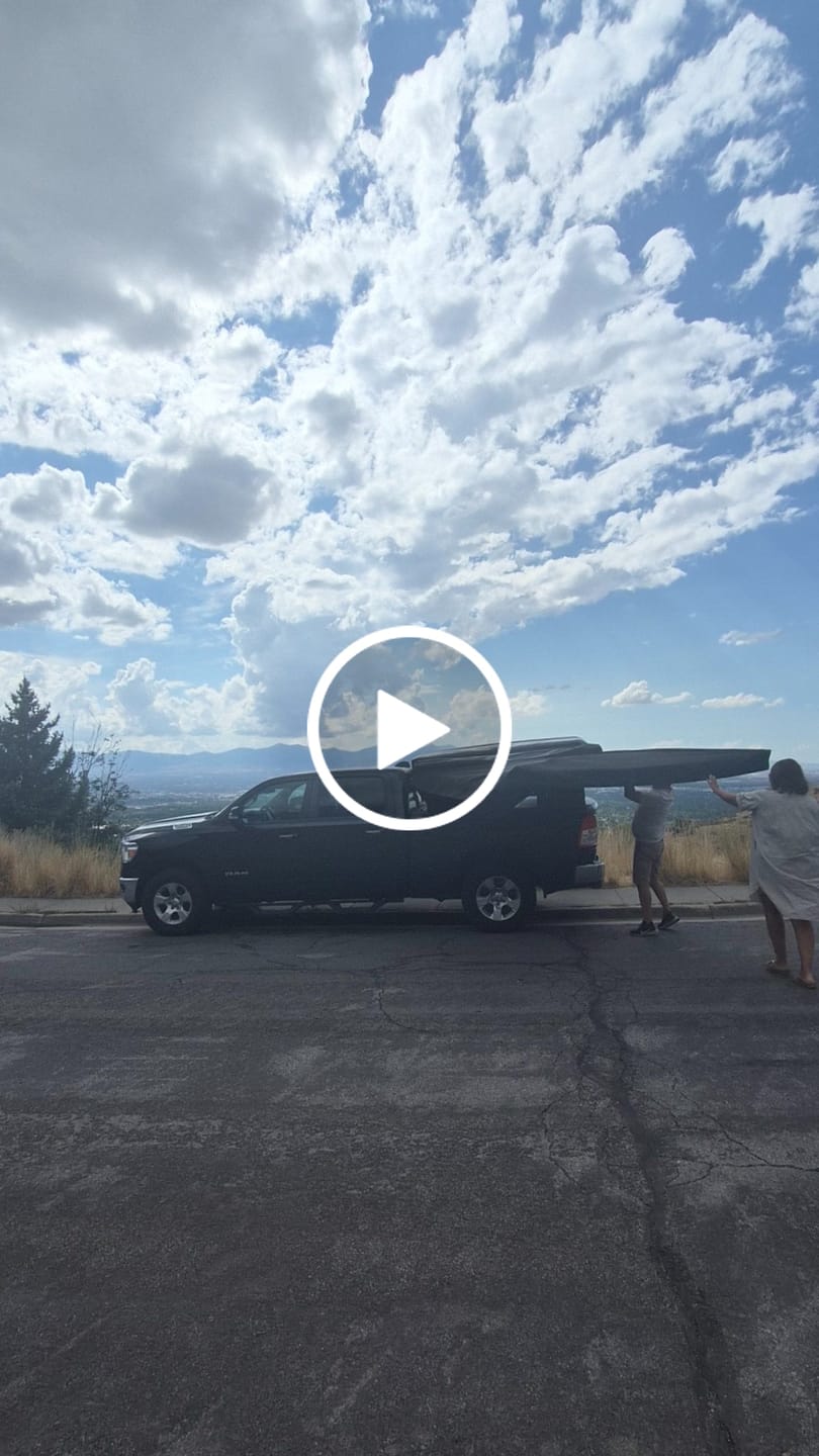 Customer video review of OPENROAD  270 Free Standing Awning for Camping-Adventure Series