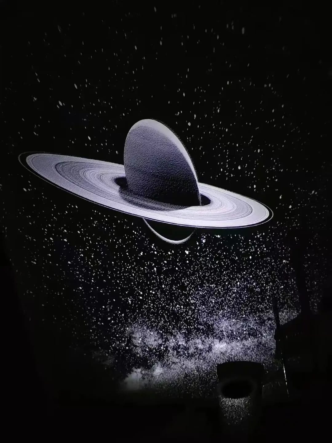 Customer photo review of Starry sky projection lamp