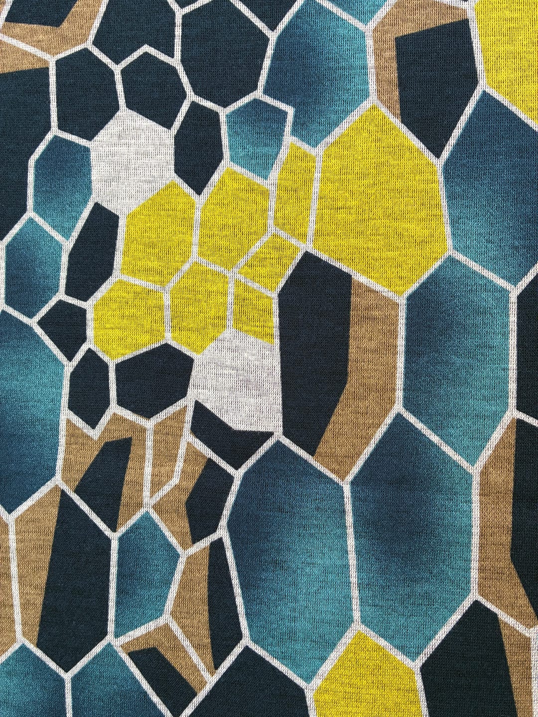 Customer photo review of Modern Mosaic Digital Modal-Touch Jersey Fabric
