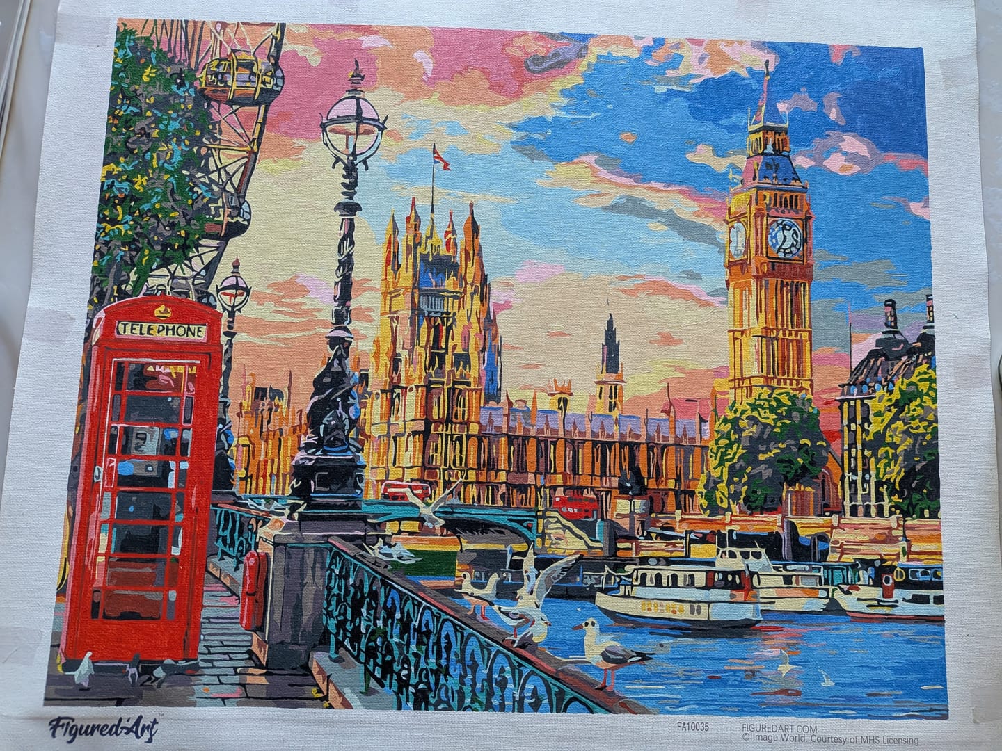 Customer photo review of Londres au printemps