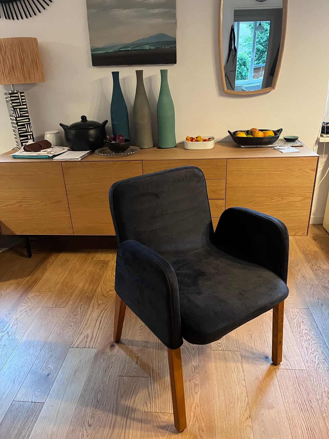 Customer photo review of EKHARD IKEA Chair Cover With Armrests