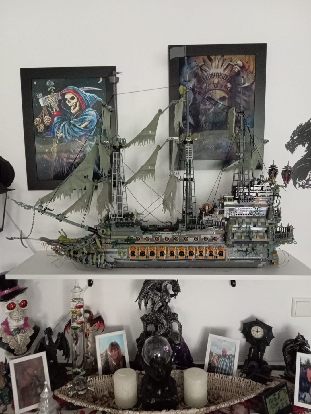 Customer photo review of ReoBrix Flying Dutchman Klemmbaustein-Set – 66037, 5865 Teile, High-Detail Piratenschiff-Modell mit Deko-Qualität