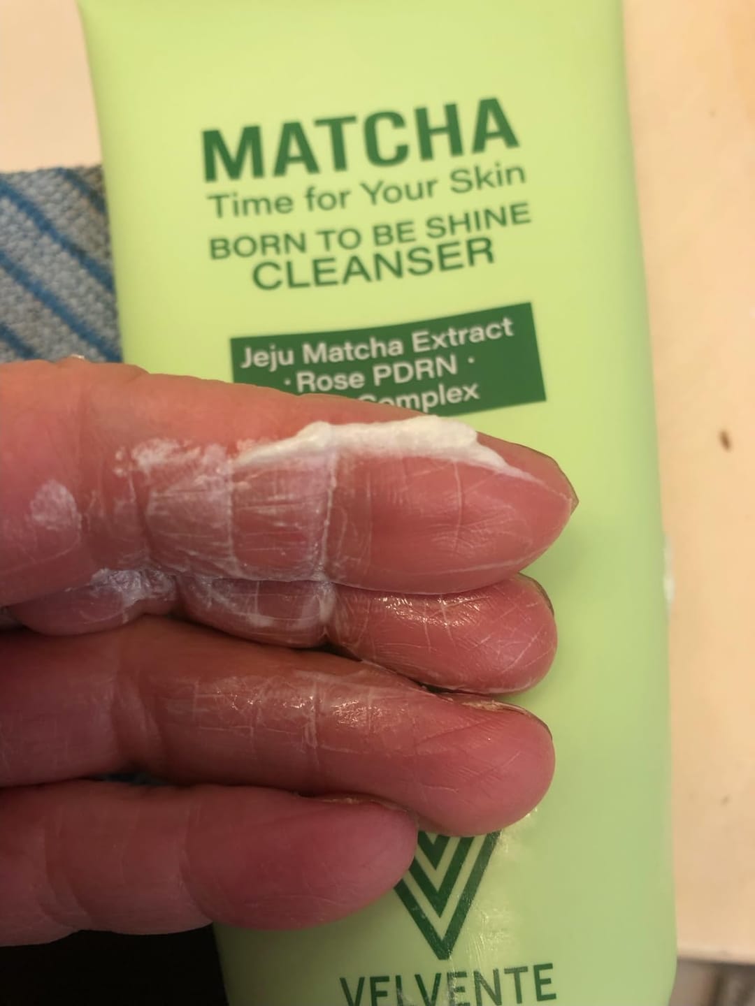 Customer photo review of Foam Cleanser