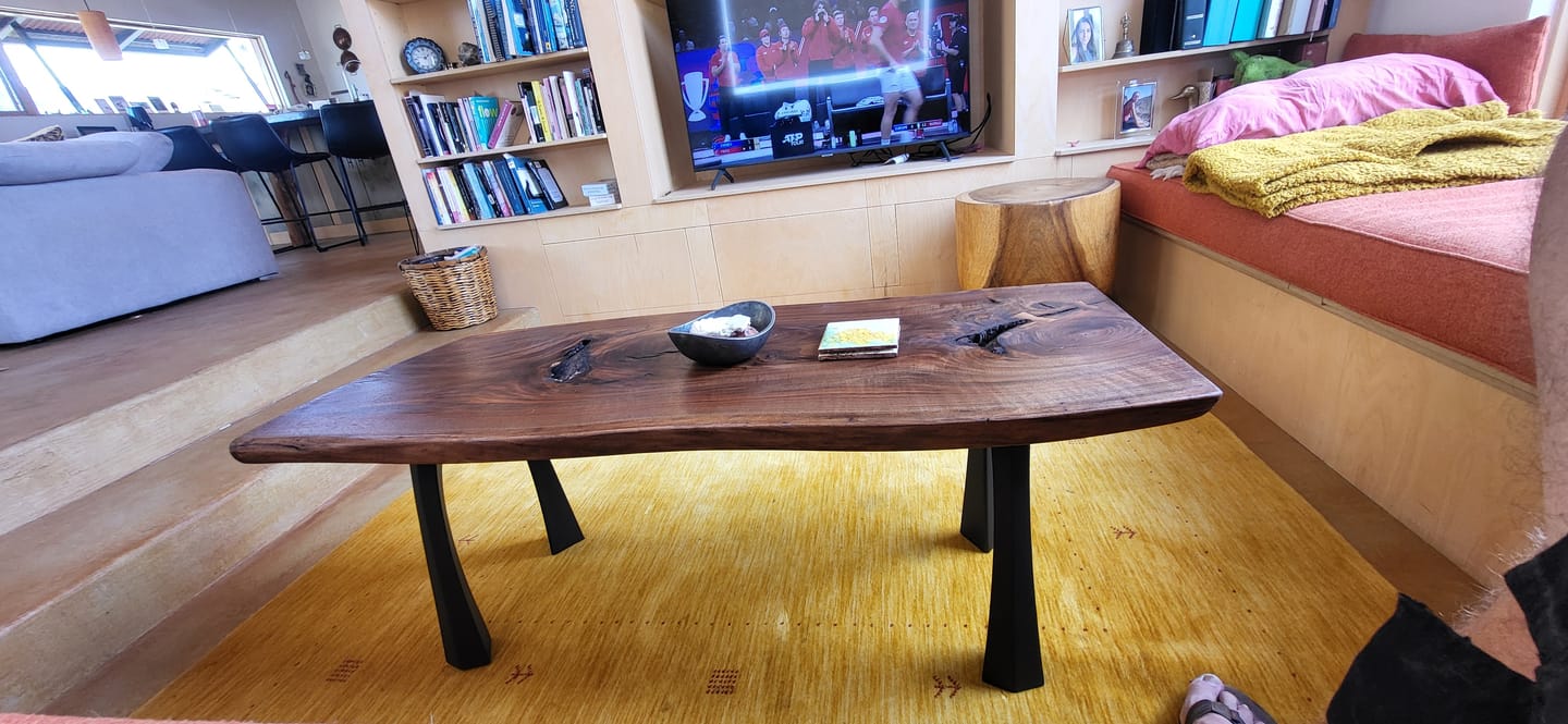 Customer photo review of Bench Legs 116 Nura 16.2" H Minimalist Modern Style